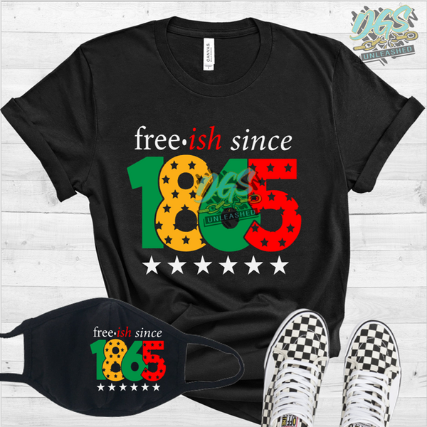 Free-ish Since 1865 II SVG, DXF, PNG, and EPS Digital Files