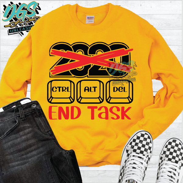 2020 Ctrl-Alt-Del, 2021 SVG, DXF, PNG, and EPS Cricut-Silhouette Instant Digital Download