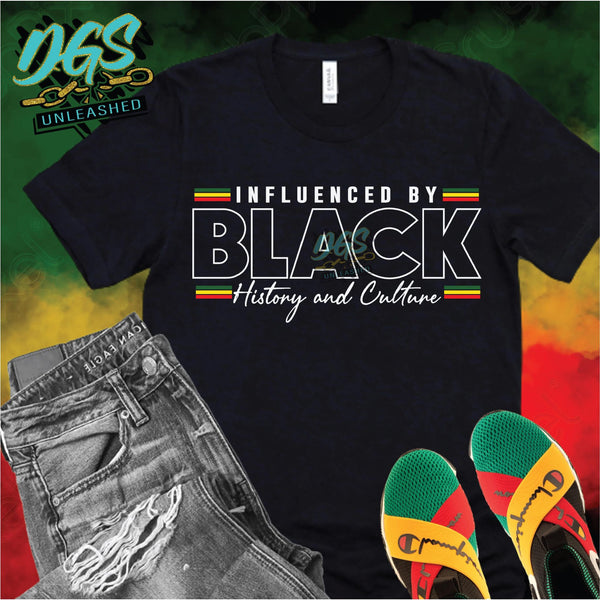 Influenced by Black History/Culture SVG, DXF, PNG, and EPS Digital Files