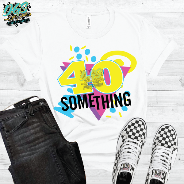 40 Something SVG, DXF, PNG, and EPS Digital Files