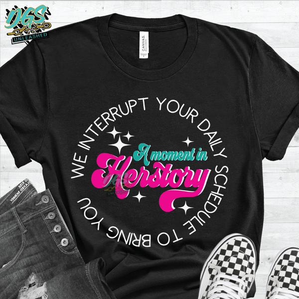 A Moment in Herstory SVG, DXF, PNG, and EPS Cricut-Silhouette Instant Digital Download