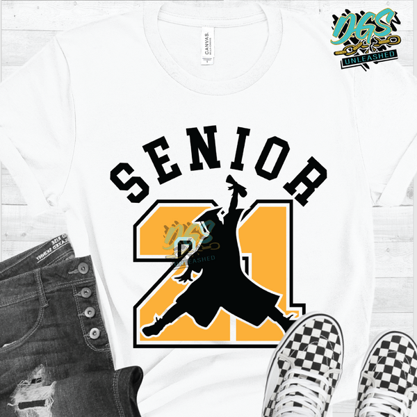 Air Senior II, 2021 SVG, DXF, PNG, and EPS Cricut-Silhouette Instant Digital Download