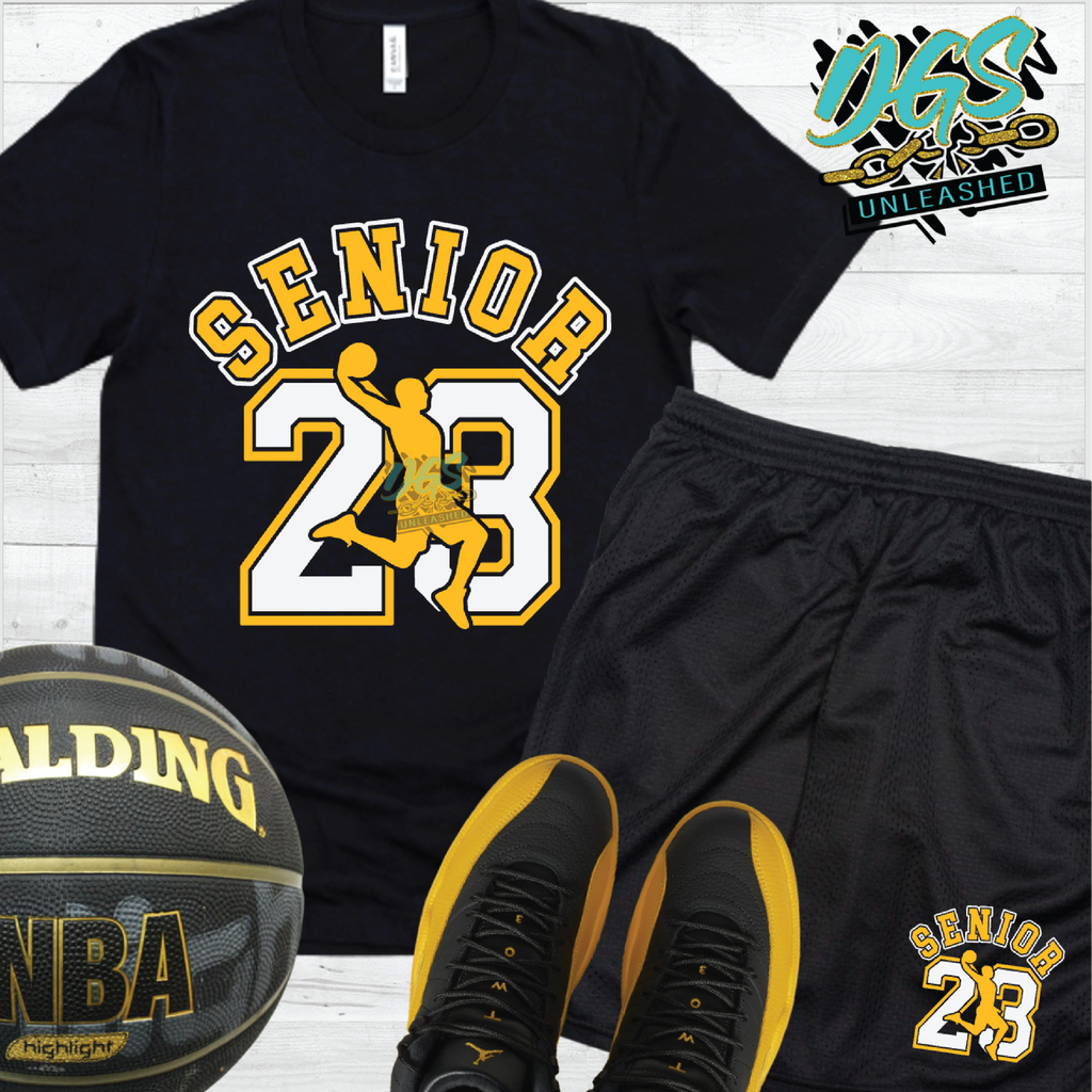 Air Senior 23 Basketball SVG, DXF, PNG, and EPS Digital Files