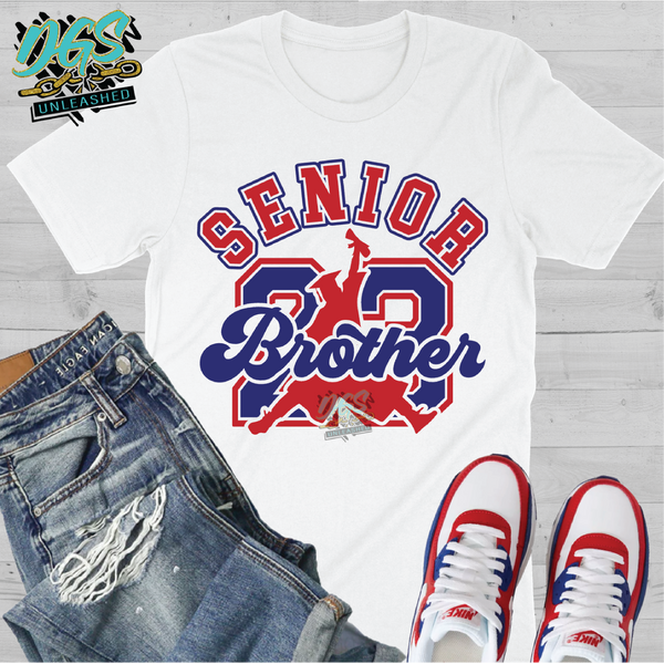 Air Senior 23 Brother SVG, DXF, PNG, and EPS Cricut-Silhouette Instant Digital Download