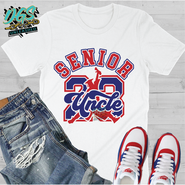 Air Senior 23 Uncle SVG, DXF, PNG, and EPS Cricut-Silhouette Instant Digital Download