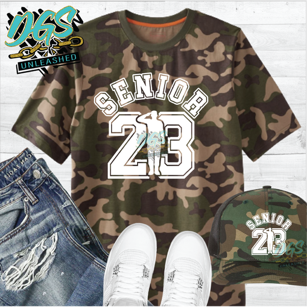 Air Senior 23 JROTC SVG, DXF, PNG, and EPS Digital Files