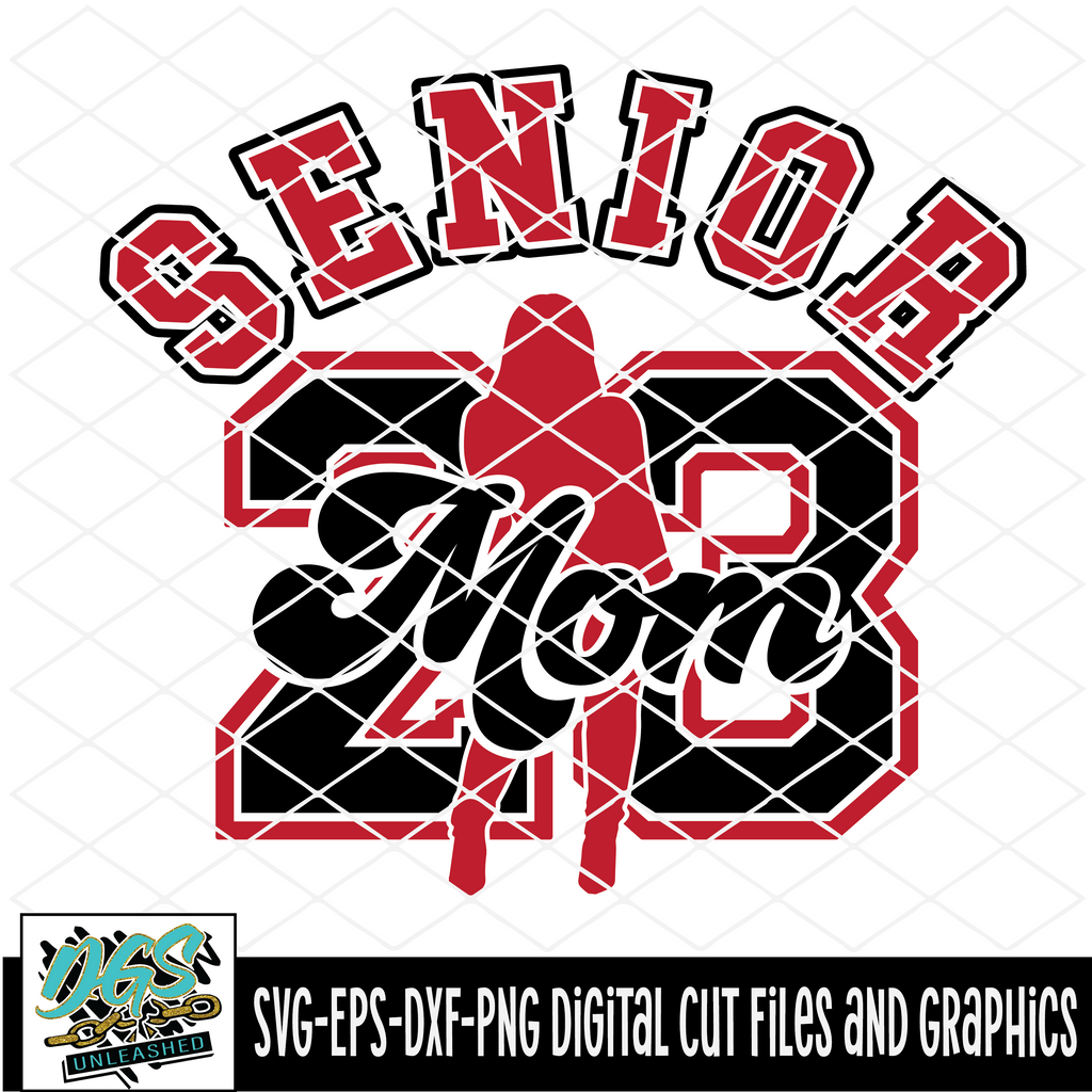 Senior Mom SVG, Senior Softball SVG