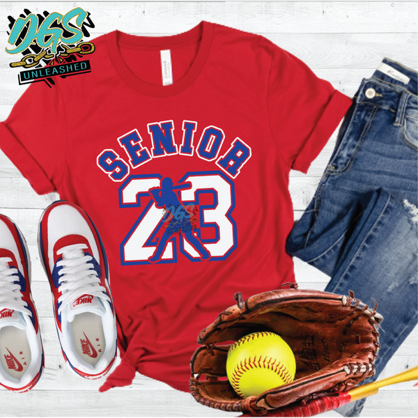 Air Senior 23 Softball SVG, DXF, PNG, and EPS Digital Files