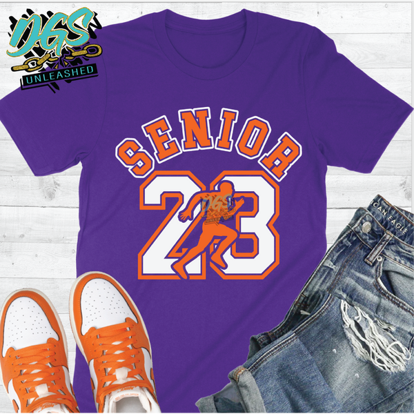 Air Senior 23 Track and Field SVG, DXF, PNG, and EPS Digital Files