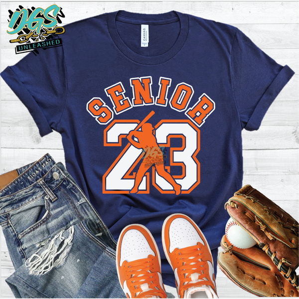 Air Senior 23 Baseball SVG, DXF, PNG, and EPS Digital Files