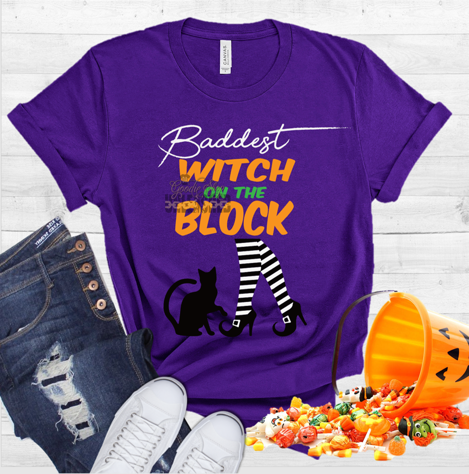 Baddest Witch on the Block Digital Design File