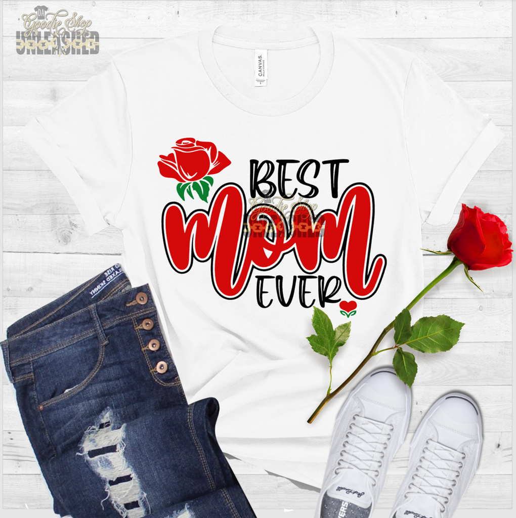 Best Mom Ever SVG, DXF, PNG, and EPS Digital Files