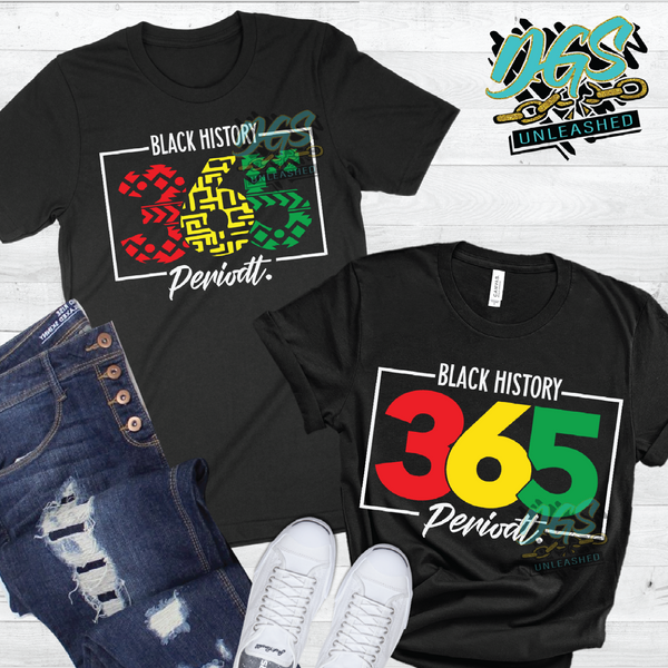 Black History 365 PeriodtSVG, DXF, PNG, and EPS Cricut-Silhouette Instant Digital Download