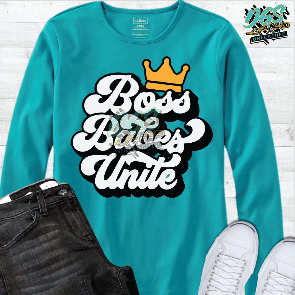 Boss Babes Unite SVG, DXF, PNG, and EPS Digital Files