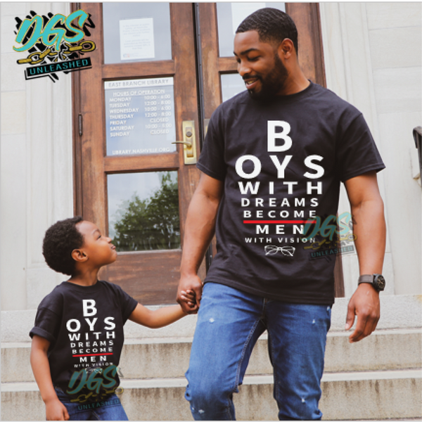 Boys with Dreams SVG, DXF, PNG, and EPS Cricut-Silhouette Instant Digital Download