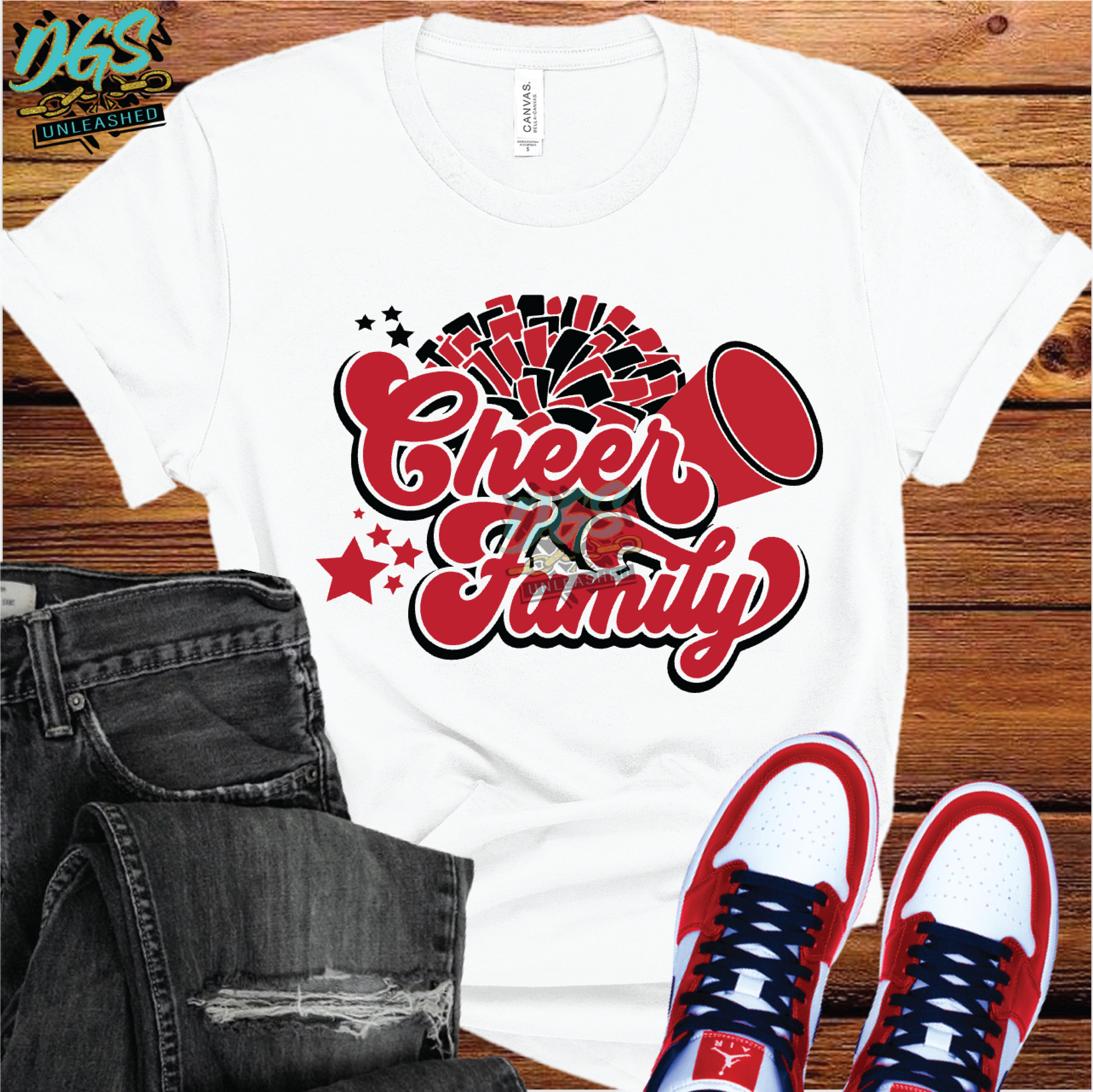 Cheer Family SVG, PNG, DXF, EPS-Instant Digital Download – Da Goodie ...