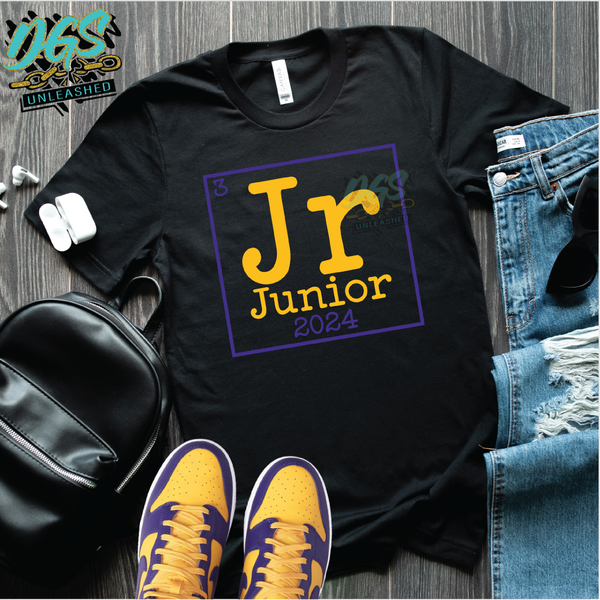 Class Element Junior SVG, DXF, PNG, and EPS Digital Files