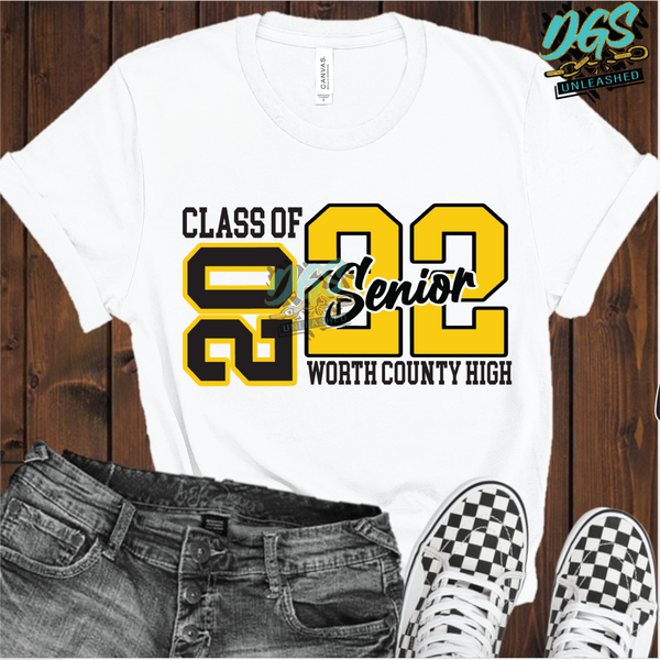 Class of 2022 Senior SVG, PNG, DXF, EPS-Instant Digital Download