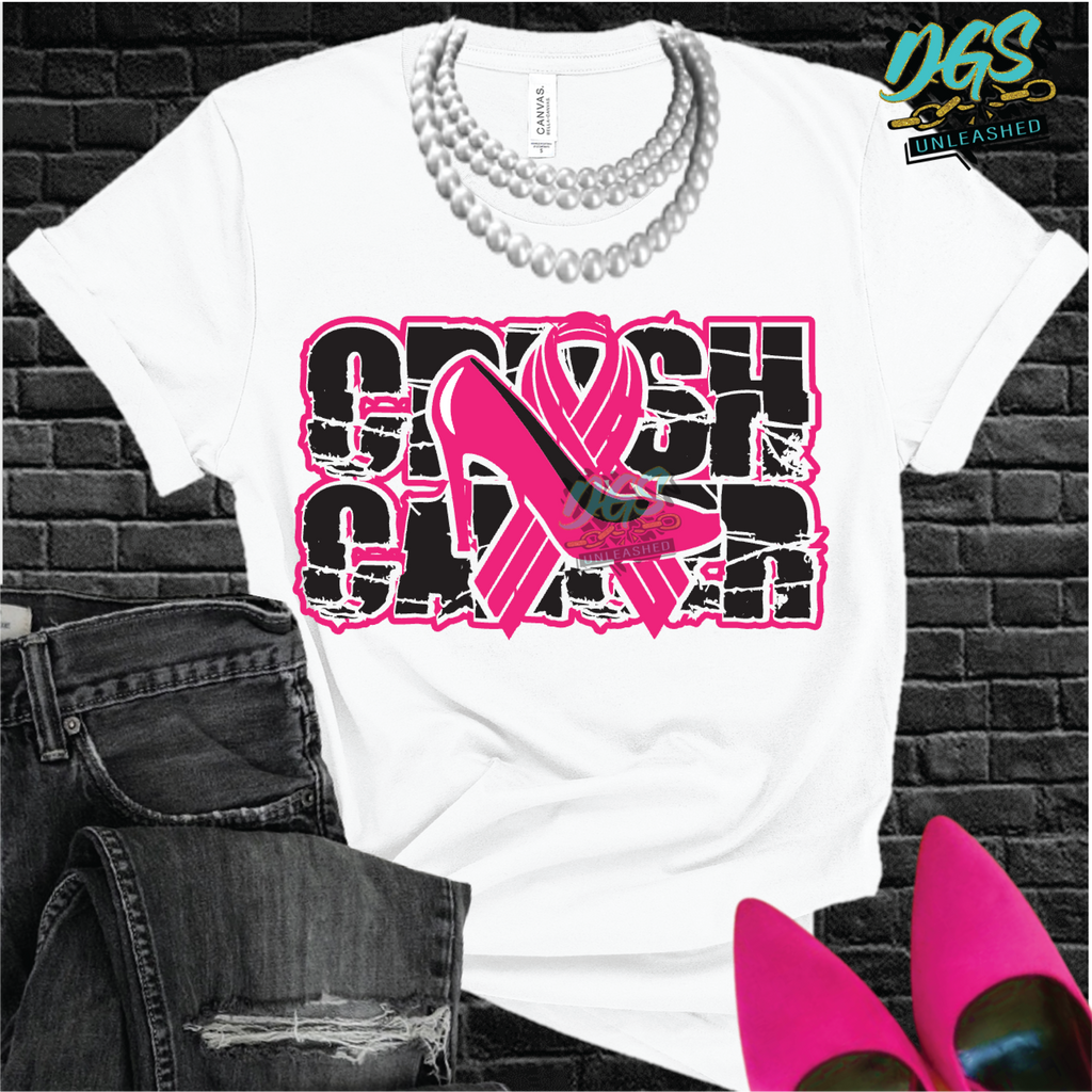 Crush Cancer SVG, PNG, DXF, EPS-Instant Digital Download