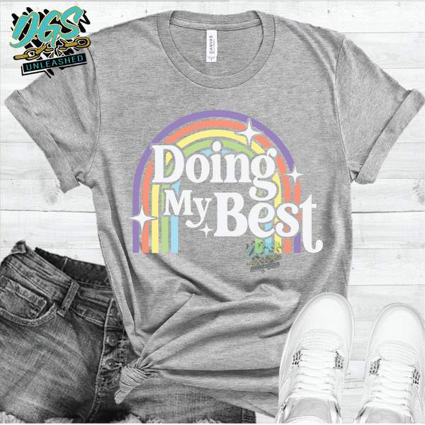 Doing My Best SVG, DXF, PNG, and EPS Digital Files