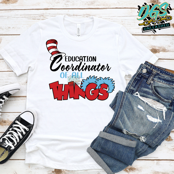 Education Coordinator of All Things SVG, DXF, PNG, and EPS Digital Files