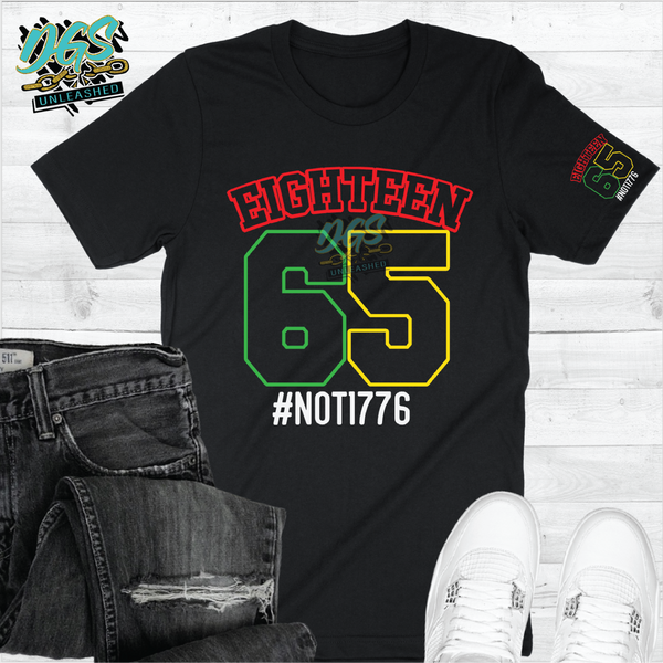 Eighteen 65 SVG, DXF, PNG, and EPS Cricut-Silhouette Instant Digital Download