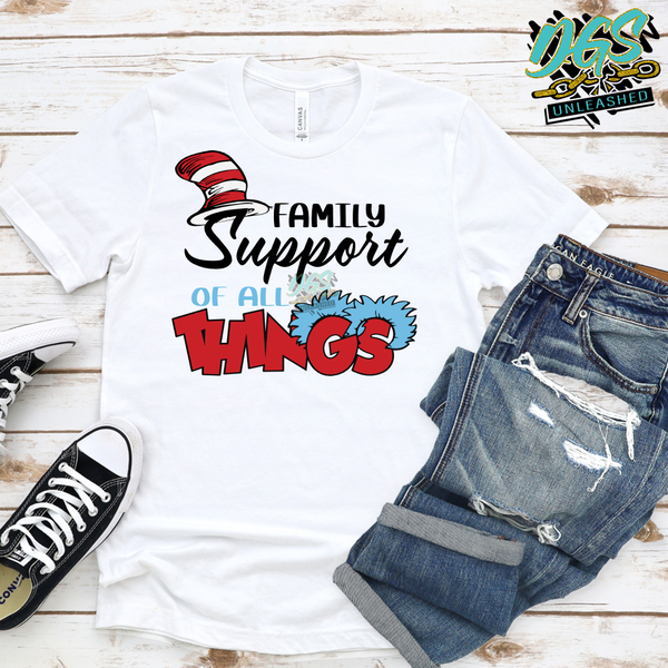Family Support of All Things SVG, DXF, PNG, and EPS Digital Files