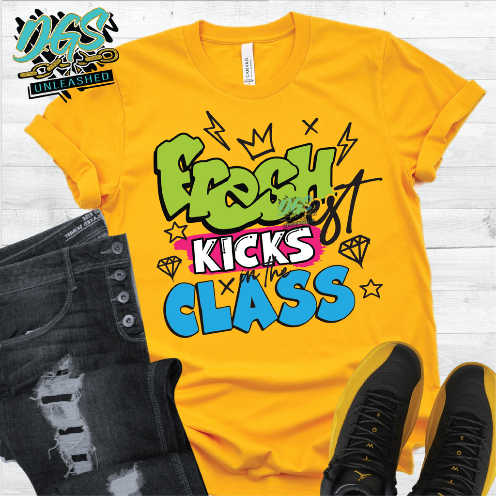 Freshest Kicks in the Class SVG, DXF, PNG, and EPS Digital Files