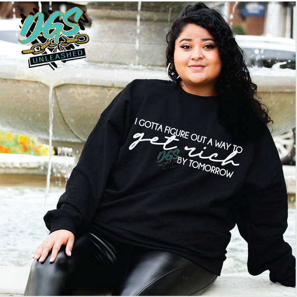 Get Rich By Tomorrow 1 SVG, DXF, PNG, and EPS Cricut-Silhouette Instant Digital Download