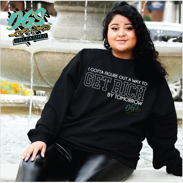 Get Rich By Tomorrow 2 SVG, DXF, PNG, and EPS Cricut-Silhouette Instant Digital Download