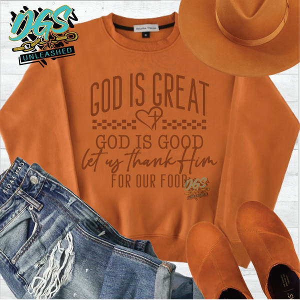 God is Great SVG, DXF, PNG, and EPS Digital Files