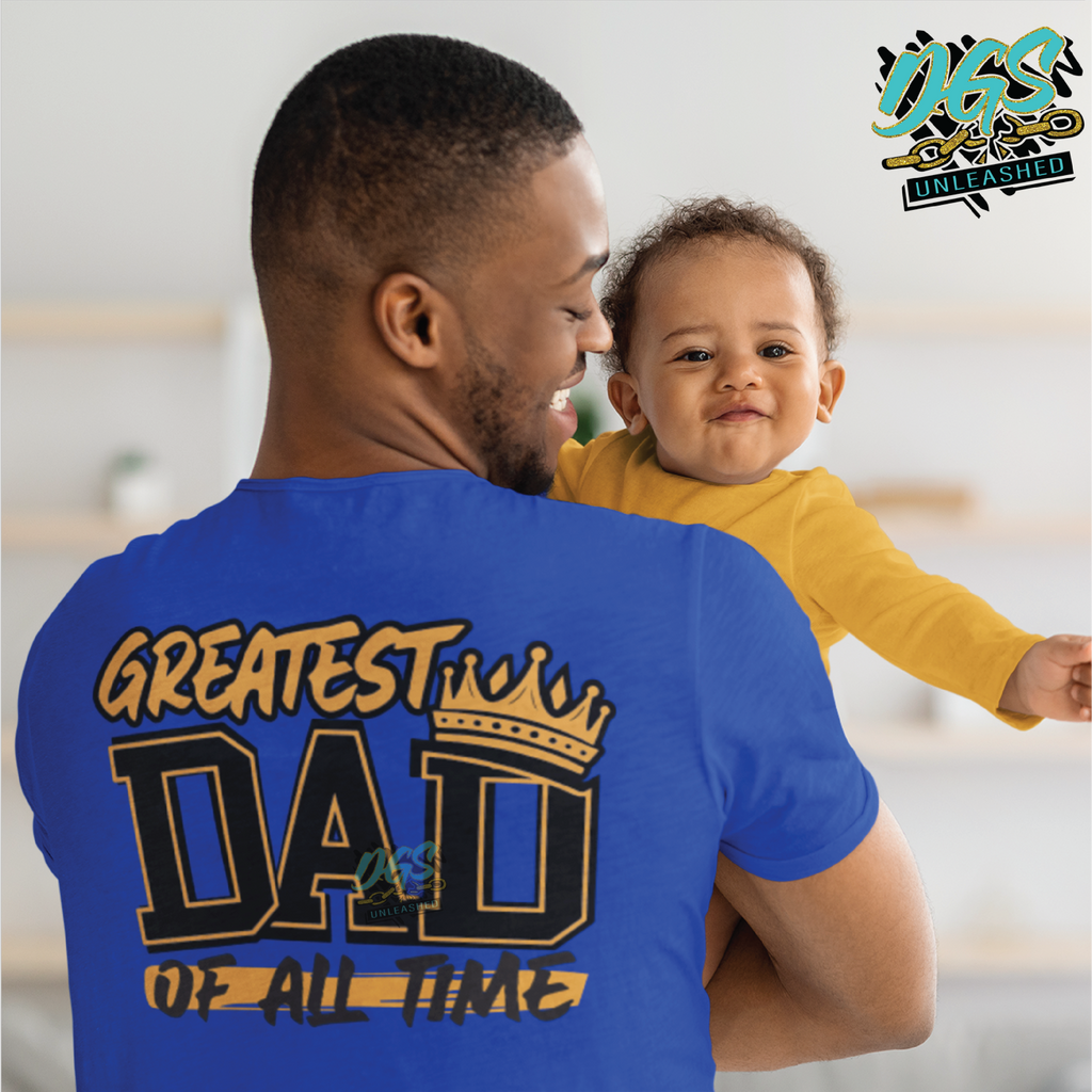 Greatest Dad of All Time SVG, DXF, PNG, and EPS Digital Files