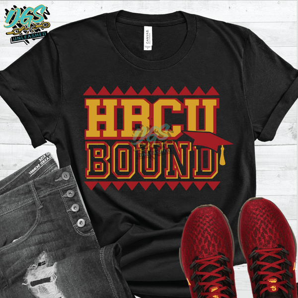 HBCU Bound, Senior/Graduate SVG, DXF, PNG, and EPS Cricut-Silhouette Instant Digital Download