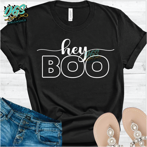 Hey Boo SVG, PNG, DXF, EPS-Instant Digital Download