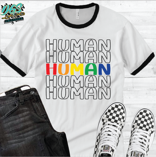 Human, Pride SVG, DXF, PNG, and EPS Cricut-Silhouette Instant Digital Download