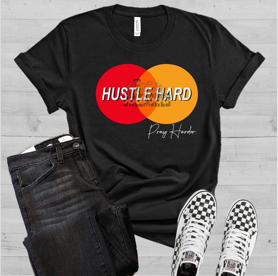 Hustle Hard Card