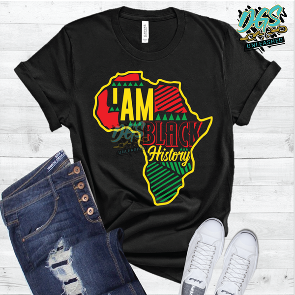 I Am Black History SVG, DXF, PNG, and EPS Cricut-Silhouette Instant Digital Download