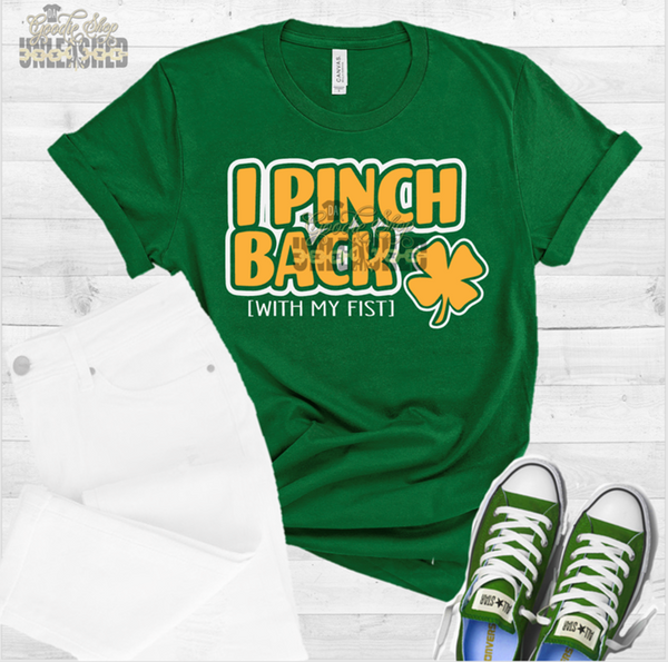 I Pinch Back Digital Cut File