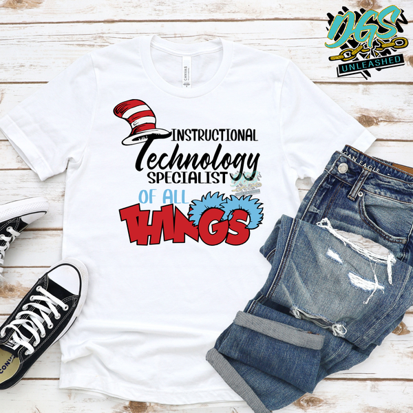 Instructional Technology Specialist of All Things SVG, DXF, PNG, and EPS Digital Files