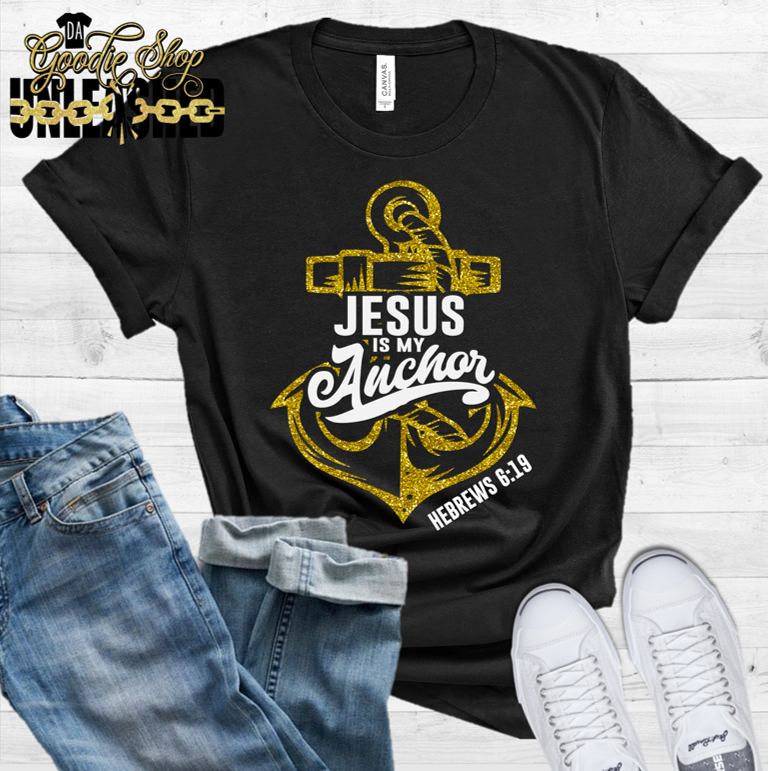 Jesus is My Anchor Digital Cut File