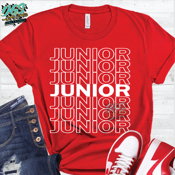 Junior on Repeat SVG, PNG, DXF, EPS-Instant Digital Download