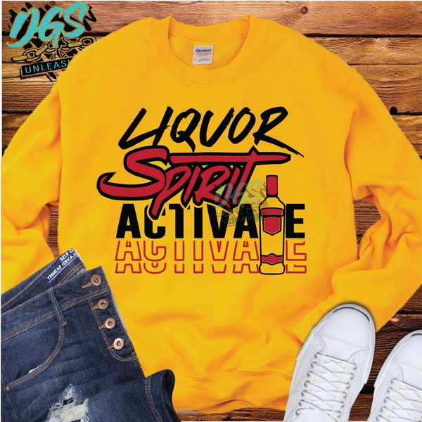 Liquor Spirit Activate 2 SVG, DXF, PNG, and EPS Cricut-Silhouette Instant Digital Download