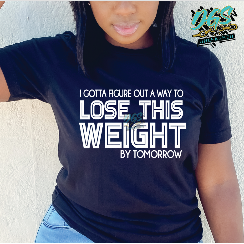 Lose weight by Tomorrow 2 SVG, DXF, PNG, and EPS Cricut-Silhouette Instant Digital Download