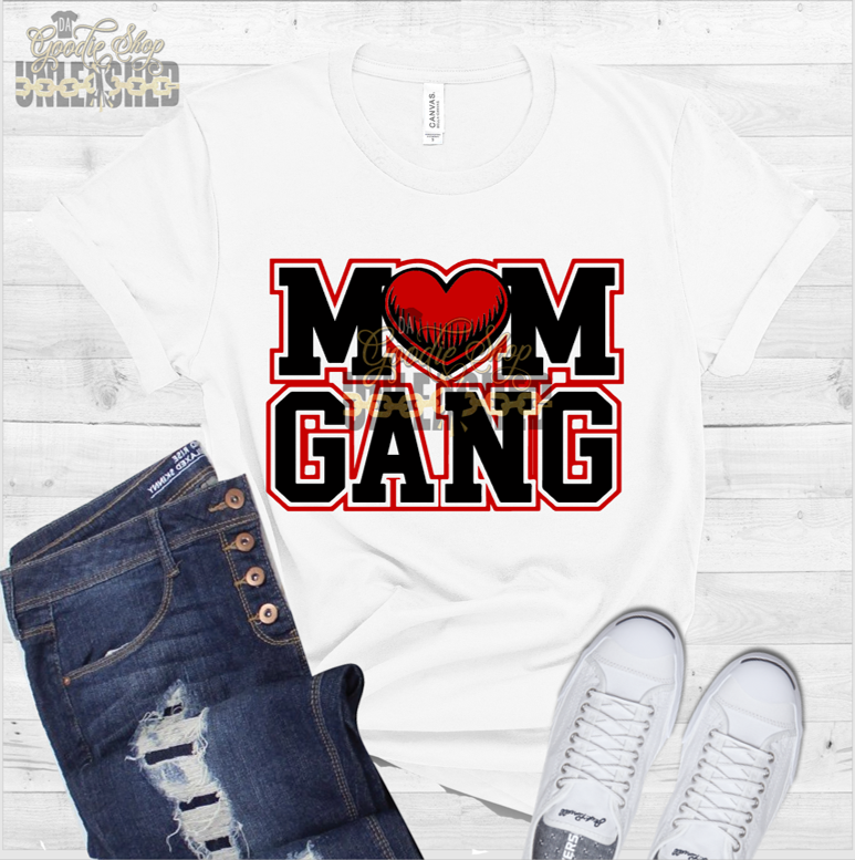 Mom Gang SVG, DXF, PNG, and EPS Digital Files