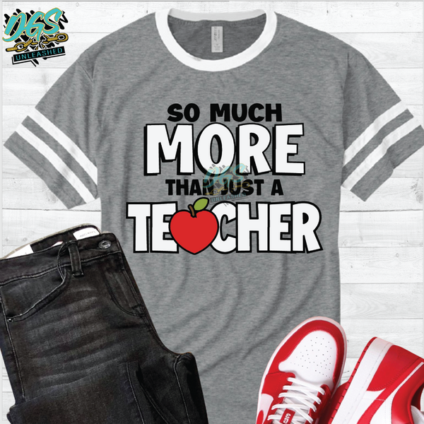 More Than Just a Teacher SVG, DXF, PNG, and EPS Cricut-Silhouette Instant Digital Download