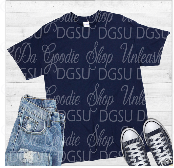 Navy Blue Shirt Mockup