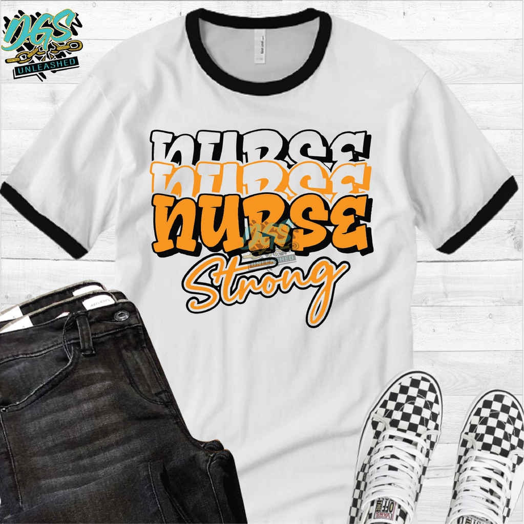 Nurse Strong SVG, DXF, PNG, and EPS Cricut-Silhouette Instant Digital Download