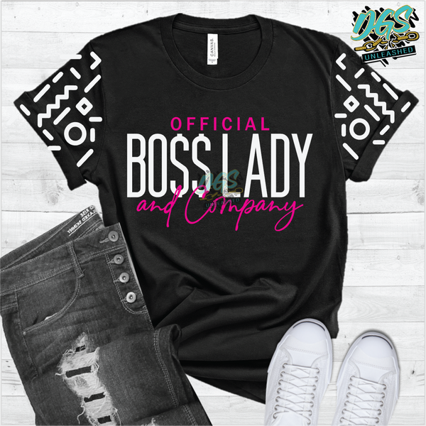 Official Boss Lady and Company SVG, DXF, PNG, and EPS Cricut-Silhouette Instant Digital Download