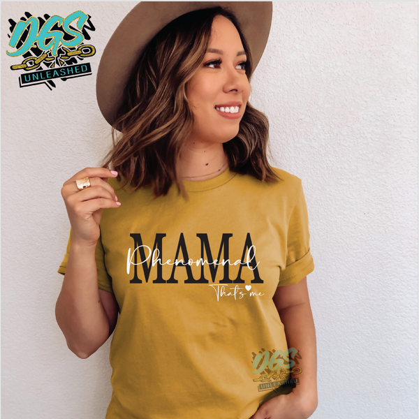 Phenomenal Mama SVG, DXF, PNG, and EPS Digital Files