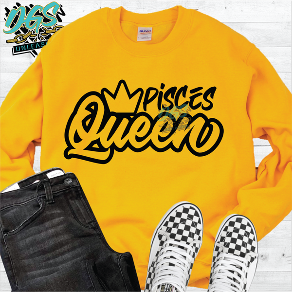 Pisces Queen SVG, DXF, PNG, and EPS Cricut-Silhouette Instant Digital Download